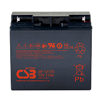 Аккумулятор свинцово-кислотный CSB GP12170 B3 12V 17Ah