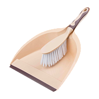 Щетка для пола Leonord DUST с совком бежевый (1/12)