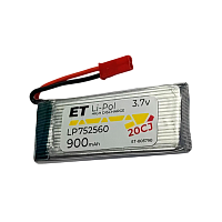 Аккумулятор ET LP752560-20CJ Li-Pol, 3.7В, 900мАч (1/50)