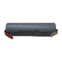 Аккумулятор ET IMR18650-25R-T, 2500мАч с выводами, 20/35А, высокая токоотдача,   18.0*65.0, Li-Ion