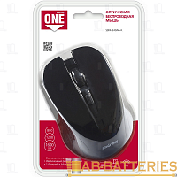 Мышь беспроводная Smartbuy 340AG ONE классическая USB черный (1/40) 