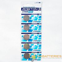 Батарейка Robiton PROFI CR2032 BL5 Lithium 3V (5/100/5000)