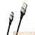 Кабель Borofone BU11 USB (m)-Type-C (m) 1.2м 3.0A нейлон черный (1/63/378)
