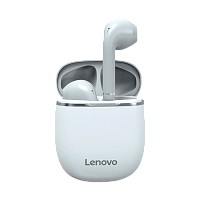 Наушники вставные Lenovo H12 Pro bluetooth 5.1 с микр. серебряный 