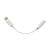 Переходник AUX Без бренда JH-001 Jack 3.5mm (f)-Lightning (m) пластик белый