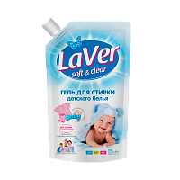 Гель для стирки детского белья LaVer 1л дой-пак (1/6/90)
