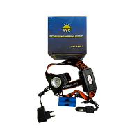 Фонарь налобный Без бренда YYC-2199 от аккумулятора черный