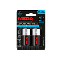 Батарейка Promega LR14 C BL2 Alkaline 1.5V (2/12/192/7680)