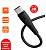 Кабель GoPower GP07T USB (m)-Type-C (m) 1.0м 2.4A силикон черный (1/200/800)