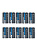 Батарейка GoPower Крона 6LR61 Shrink 1 Alkaline 9V (1/10/200)