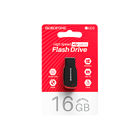 Флеш-накопитель Borofone Wonder BUD4 16GB USB3.0 пластик черный (1/40) 