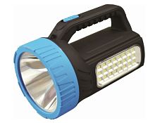 Фонарь туристический Спутник AFP930 3W 25LED от аккумулятора 2 режима черный синий