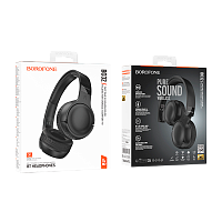 Наушники полноразмерные Borofone BO32 bluetooth 5.4 с микр. черный (1/60)