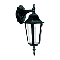 Светильник садово-парковый Camelion 4102 60W 230V E27 IP44 настенный черный (1/10)