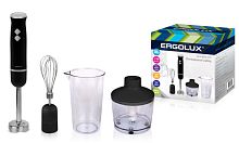 Блендерный набор Ergolux ELX-BS03-C72 300W 2 скорости черный (1/12)