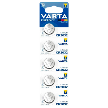 Батарейка Varta ENERGY CR2032 BL5 Lithium 3V (6032) (5/100/500)