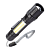 Фонарь универсальный Космос 113Lit 5W LED+COB от аккумулятора IP53 3 режима+ZOOM черный (1/72/144)