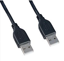 Кабель Perfeo USB2.0 (m)-USB (m) 3м черный (1/25)