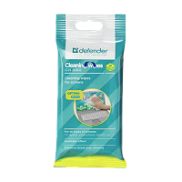 Влажные салфетки Defender CLN30202 Optima 20шт. для экранов пакет с подвесом (1/38)