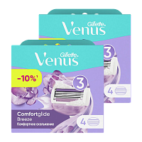 Сменные кассеты Gillette "VENUS Breeze" 3 лезвия 8шт. (цена за 1 шт) (8/80)