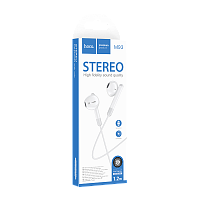 Наушники внутриканальные HOCO M93 с микр. белый (1/31/310)