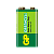 Батарейка GP GreenCell Крона 6F22 Shrink 1 Heavy Duty 9V (1/10/500) R