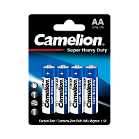 Батарейка Camelion BLUE R6 AA BL4 Heavy Duty 1.5V (4/48/960)