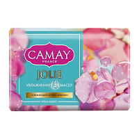 Мыло Camay Jolie (увлажнение 4 масел) 85г (1/72)