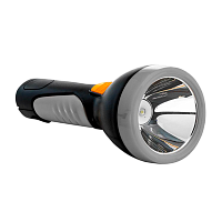 Фонарь туристический Космос 7005 5W 7LED от аккумулятора прямая подзарядка серый (1/30/60)