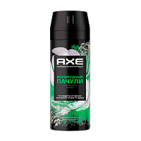 Дезодорант мужской AXE Изумрудный пачули 150мл парфюмированный (1/6)