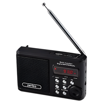 Радиоприемник Perfeo SV922 SOUND RANGER Next пластик MP3/FM bluetooth 5.3 черный