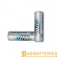 Аккумулятор бытовой Ansmann HR6 AA BL2 NI-MH 1.2V 2700mAh 