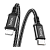 Кабель HOCO X14 Lightning (m)-Type-C (m) 3.0м 20W нейлон черный (1/22/220)
