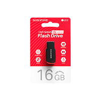 Флеш-накопитель Borofone Wonder BUD4 16GB USB3.0 пластик черный (1/40)