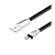 Кабель HOCO X4 USB (m)-microUSB (m) 1.2м 2.4A силикон черный (1/32/320)