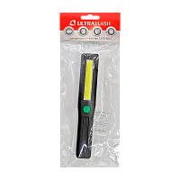 Фонарь ручной Ultraflash LED16012 LED+COB от батареек 3хААA 3 режима черный (1/20/120)