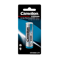 Аккумулятор Li-ion Camelion 18650 BL1 2200mAh б/з (1/24/216)