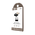 Переходник HOCO UA6 USB (m)-Type-C (f) пластик черный (1/40/400)