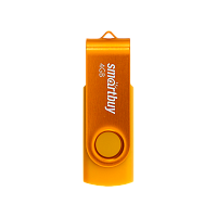 Флеш-накопитель Smartbuy Twist 4GB USB2.0 пластик желтый 