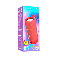 Портативная колонка Borofone BR19 bluetooth 5.1 microSD красный (1/50) 