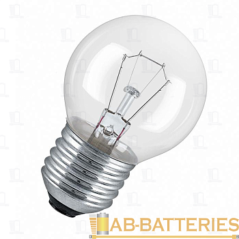 Лампа накаливания Osram E27 40W 230V шар Classic прозрачная 