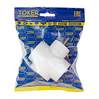 Разветвитель Toker 3Т1 1р.С/З 2р.Б/З в индивидуальной упаковке белый (1/50)