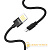 Кабель HOCO U55 USB (m)-Lightning (m) 1.2м 2.4A нейлон черный (1/25/250)