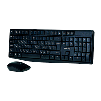 Набор клавиатура+мышь беспроводной Smartbuy 207295AG ONE черный (1/10)