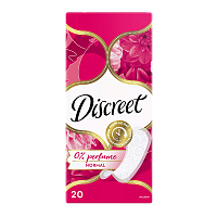 Прокладки женские ежедневные Discreet Single Normal 20шт. (1/18)