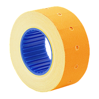 Этикет-лента MHK (700 этикеток /рол.), 21.5 мм х 12 мм, оранжевая, AVIORA (цена за 1 рулон) (10/270)