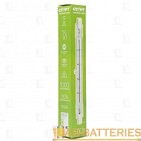 Лампа галогенная Старт J117 R7s 500W 2800К 220-230V трубка