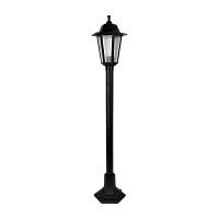 Светильник садово-парковый Camelion PP6101 "Оскар 3" 60W 230V E27 IP44 пост топ черный