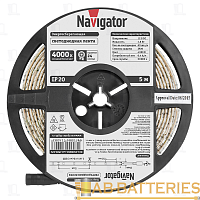 Светодиодная лента Navigator 71 400 NLS-3528W60-4.8-IP20-12V R5