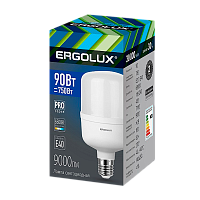 Лампа светодиодная Ergolux T160 E40 90W 6500К 150-270V PRO матовая (1/5/12)
